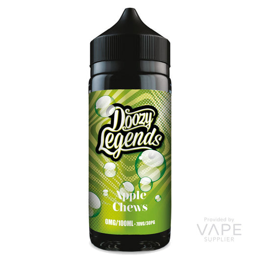 Doozy Legends Sweet Treats Apple Chews 100ml Shortfill