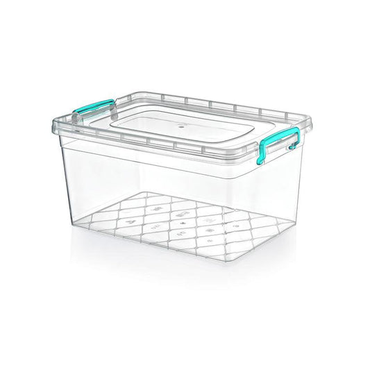 20 Litre Clear Maxi Airtight Storage Plastic Container Home Storage AK258 (Parcel Rate)