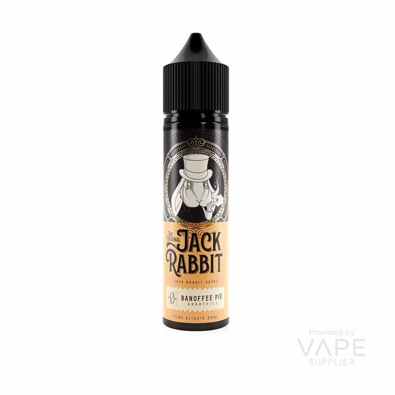 Jack Rabbit Vapes Banoffee Pie 50/100ml Shortfill