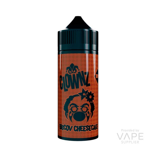 Clownz Biscov Cheesecake 100ml Shortfill