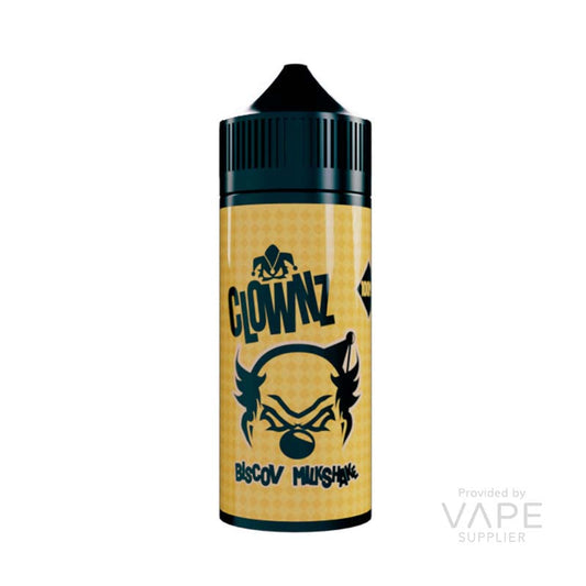 Clownz Biscov Milkshake 100ml Shortfill