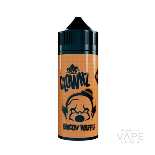 Clownz Biscov Waffle 100ml Shortfill