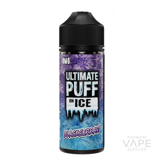 Ultimate Puff On Ice Blackcurrant 100ml Shortfill
