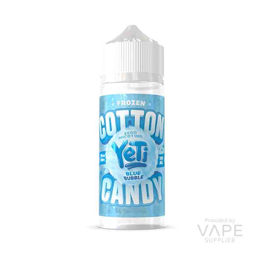 YeTi Frozen Cotton Candy Blue Bubble 100ml Shortfill