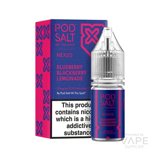 Pod Salt Nexus Blueberry Blackberry Lemonade Nic Salts