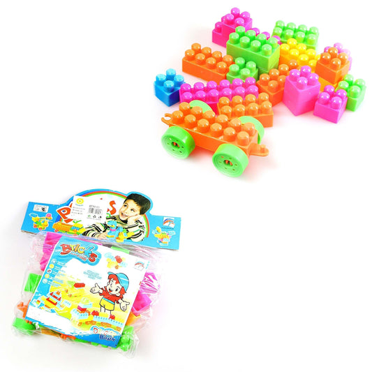Kids Building Build Up Bricks Create Your Imagination 1524 (Parcel Rate)