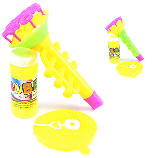 Flute Bubble Machine Toy 4558 (Parcel Rate)