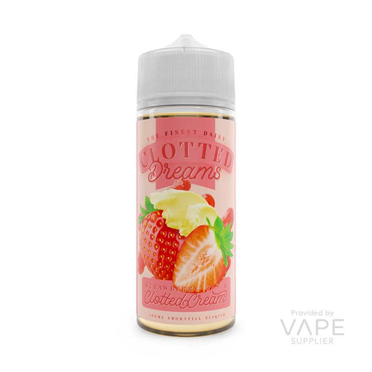Clotted Dreams Strawberry Jam & Clotted Cream 100ml Shortfill