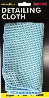 Rapide Microfibre Detailing Cloth Assorted Colours 1484 (Parcel Rate)