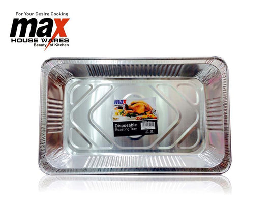 Foil Disposable Roasting Tray Home Food Prep Large Disposable Tray X Large MX6001 (Parcel Rate)