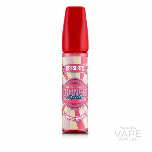 Dinner Lady Strawberry Macaroon 50ml Shortfill