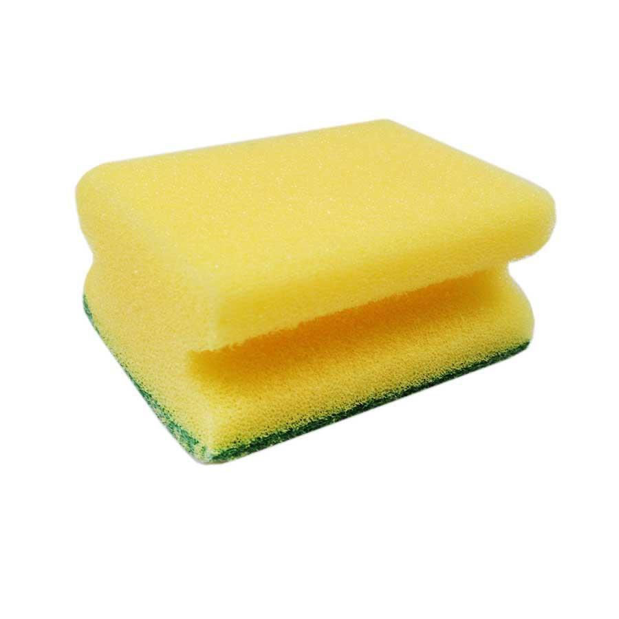 Ecomax Handgrip Sponge Scourer Pack Of 10 Kitchen Home (Parcel Rate)