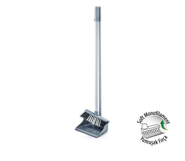 Economic Dustpan And Brush Household Use Kitchen Cleaning Assorted Colours ZP139 (Big Rate)