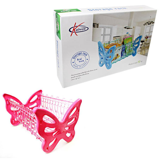 Butterfly Food & Fruit Vegetable Storage Rack Can Hold Up To 12kg Blue 2543 (Parcel Rate)