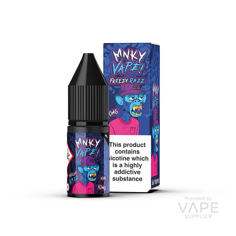 MNKY Vape Freezy Razz Nic Salt