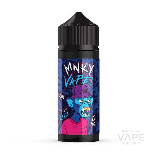 MNKY Vape Freezy Razz 100ml Shortfill