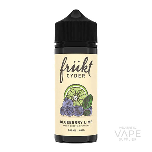 Frukt Cyder Blueberry Lime 100ml Shortfill