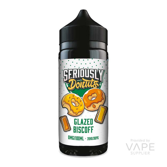 Seriously Donuts by Doozy Vape Co Glazed Biscuit 100ml Shortfill