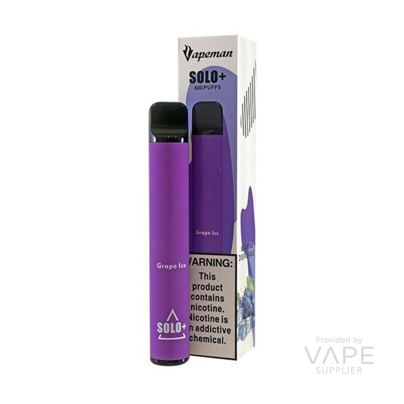 Vapeman Solo Plus 600 Disposable Vape