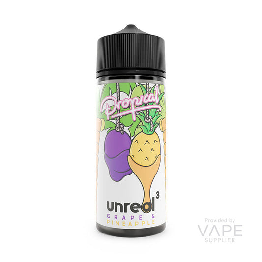 Unreal 3 Grape Pineapple 100ml Shortfill 70VG