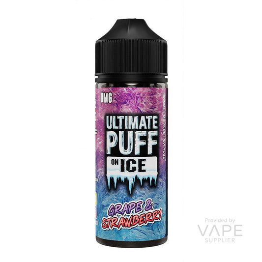 Ultimate Puff On Ice Grape Strawberry 100ml Shortfill
