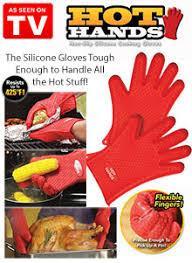 Hot Hands Silicone Gloves Flexible Fingers Kitchen Home 4505 (Parcel Rate)