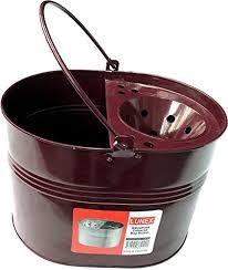 Galvanized Mop Bucket Coloured LL5100 (Parcel Rate)p