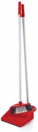 Long Handle Dustpan Brush 2 Piece Set For Sweeping Cleaning Brush 80cm ZP165 (Big Parcel Rate)