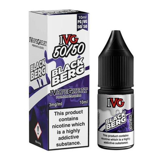 IVG Menthol Blackberg 50/50