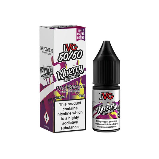 IVG Riberry Lemonade 50/50