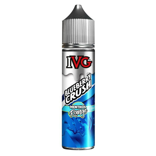 IVG Blueberry Crush Menthol 50ml Shortfill