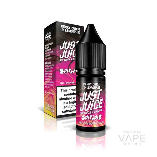 Just Juice Berry Burst & Lemonade Fusion 50/50