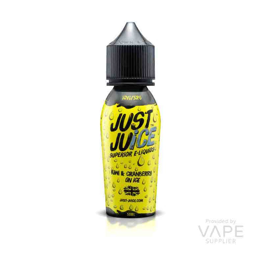 Just Juice Kiwi Cranberry On Ice 50ml Shortfill