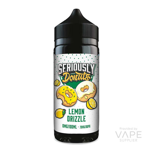 Seriously Donuts by Doozy Vape Co Lemon Drizzle 100ml Shortfill