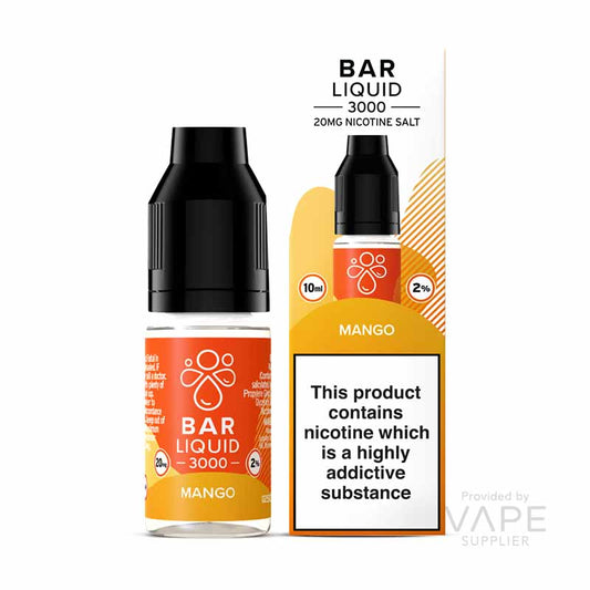 Bar Liquid 3000 Mango Nic Salt