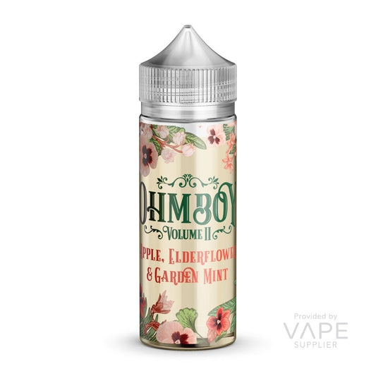 Ohm Boy Volume 2 Gala Apple Elderflower Garden Mint 100ml Shortfill