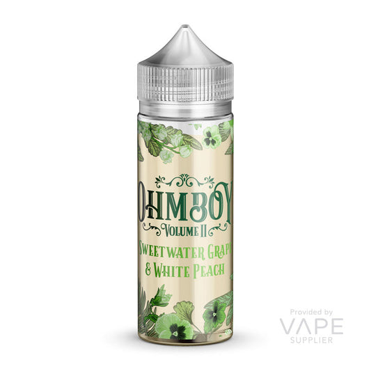 Ohm Boy Volume 2 Sweetwater Grape White Peach 100ml Shortfill