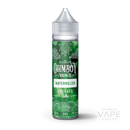 Ohm Boy Volume 3 Watermelon Rhubarb Chilled 50ml Shortfill