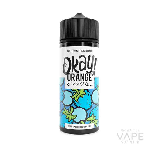 Okay Orange Blue Raspberry Bon Bon 100ml Shortfill