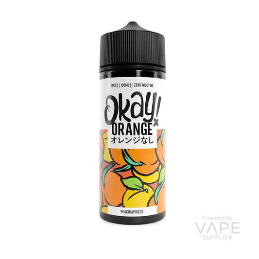 Okay Orange Peach & Apricot 100ml Shortfill