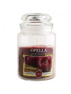Jumbo Jar Opella Candle Apple And Cinnamon CDBIGA (Parcel Rate)