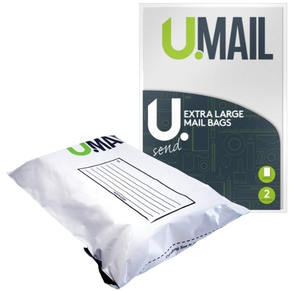 Mail Bags Extra Large 50cm x 65cm 2 Pack P2236 (Large Letter Rate)