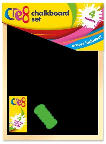 Chalk Board Set with Chalks and Eraser P2671 (Large Letter Rate)