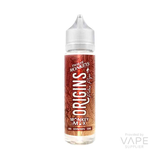 Twelve Monkeys Origins Patas Pipe 50ml Shortfill