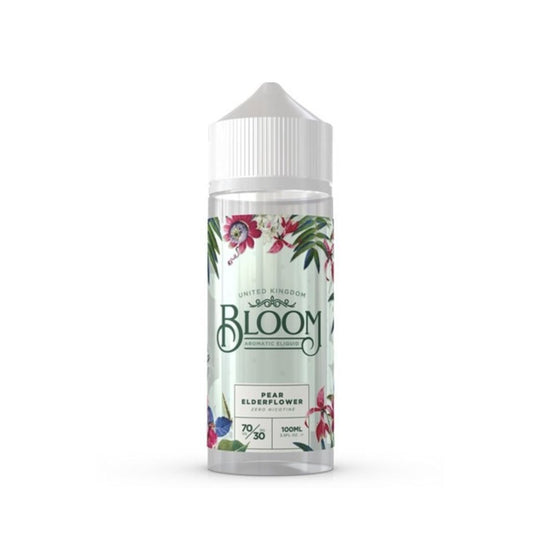 Bloom Pear Elderflower 100ml Shortfill