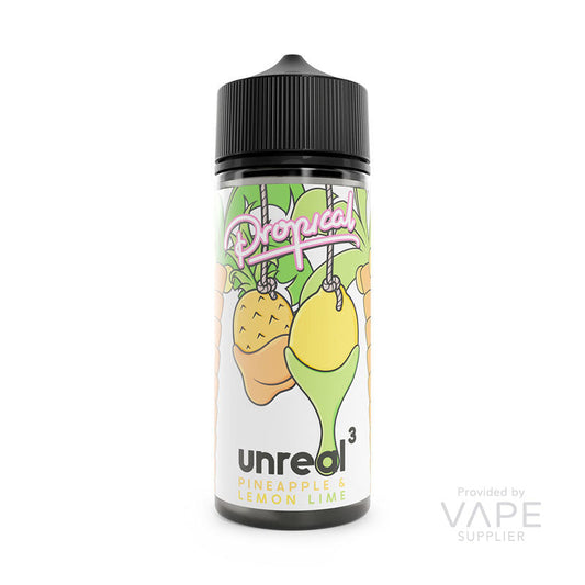 Unreal 3 Pineapple Lemon Lime 100ml Shortfill 70VG