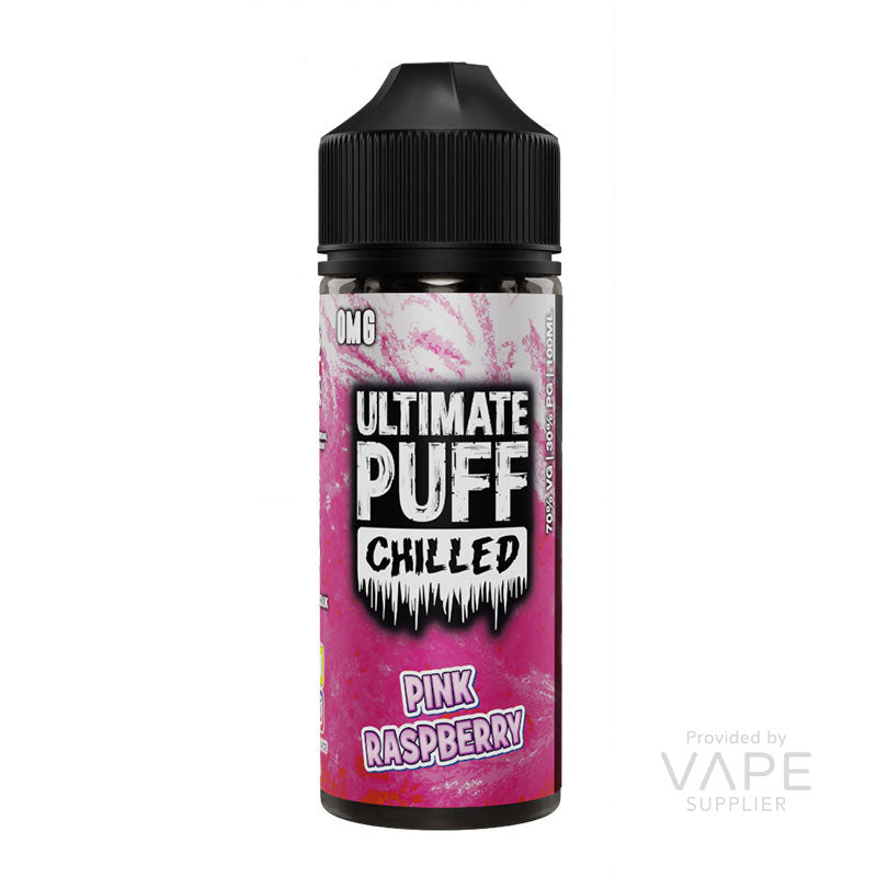 Ultimate Puff Chilled Pink Raspberry 100ml Shortfill