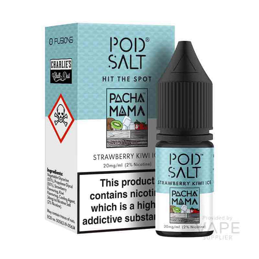 Pod Salt Fusion Strawberry Kiwi Ice Nic Salt