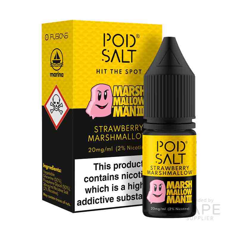 Pod Salt Fusion Marshmallow Man 3 Nic Salt