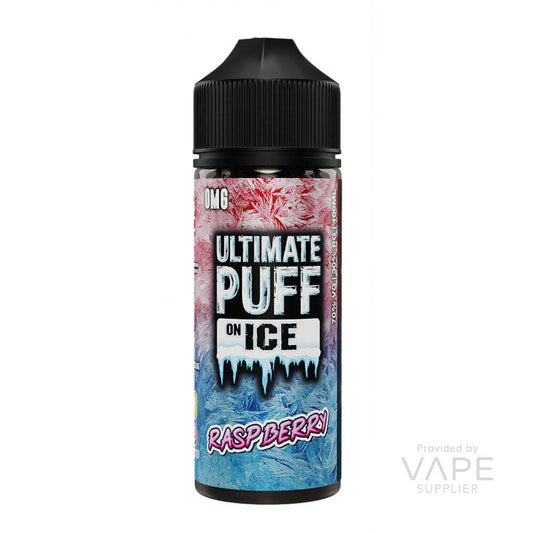 Ultimate Puff On Ice Raspberry 100ml Shortfill